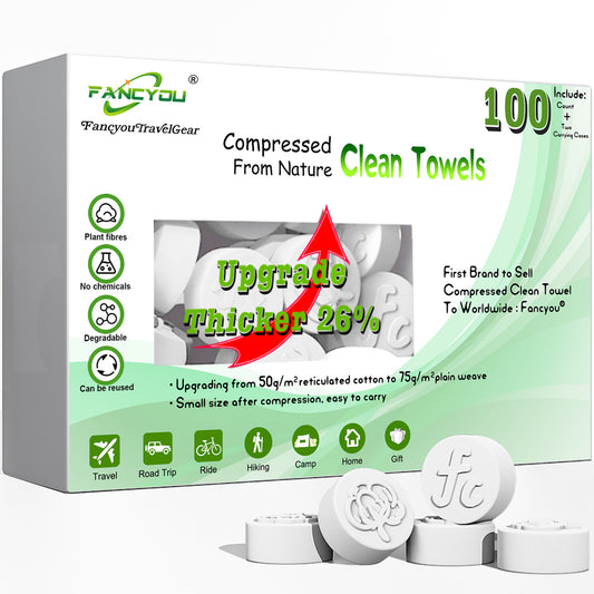 Compressed towels Disposable Face Towel - Thicken Makeup Removing Wipes - Sensitive Skin
