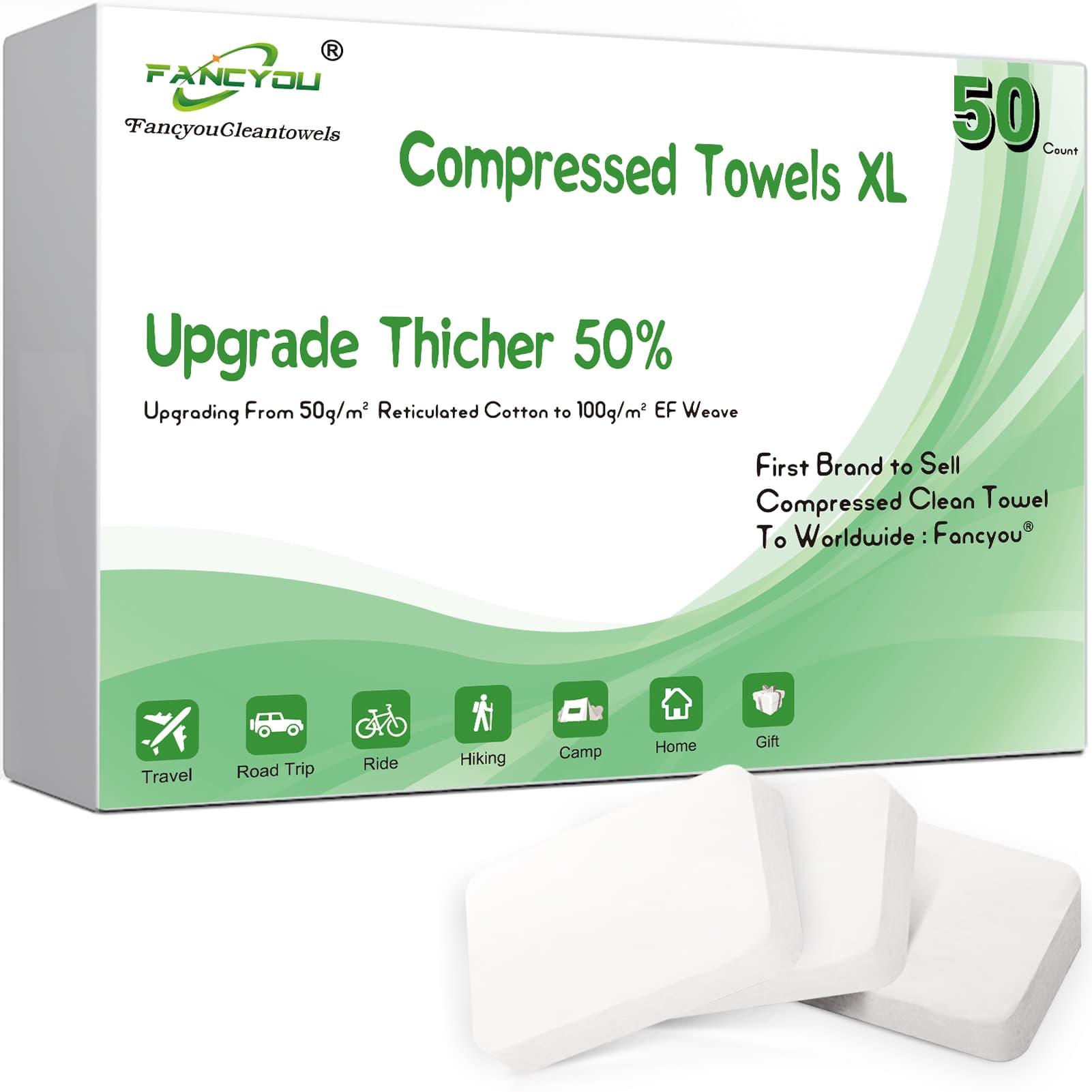 Large Compressed Towels - Fancyou