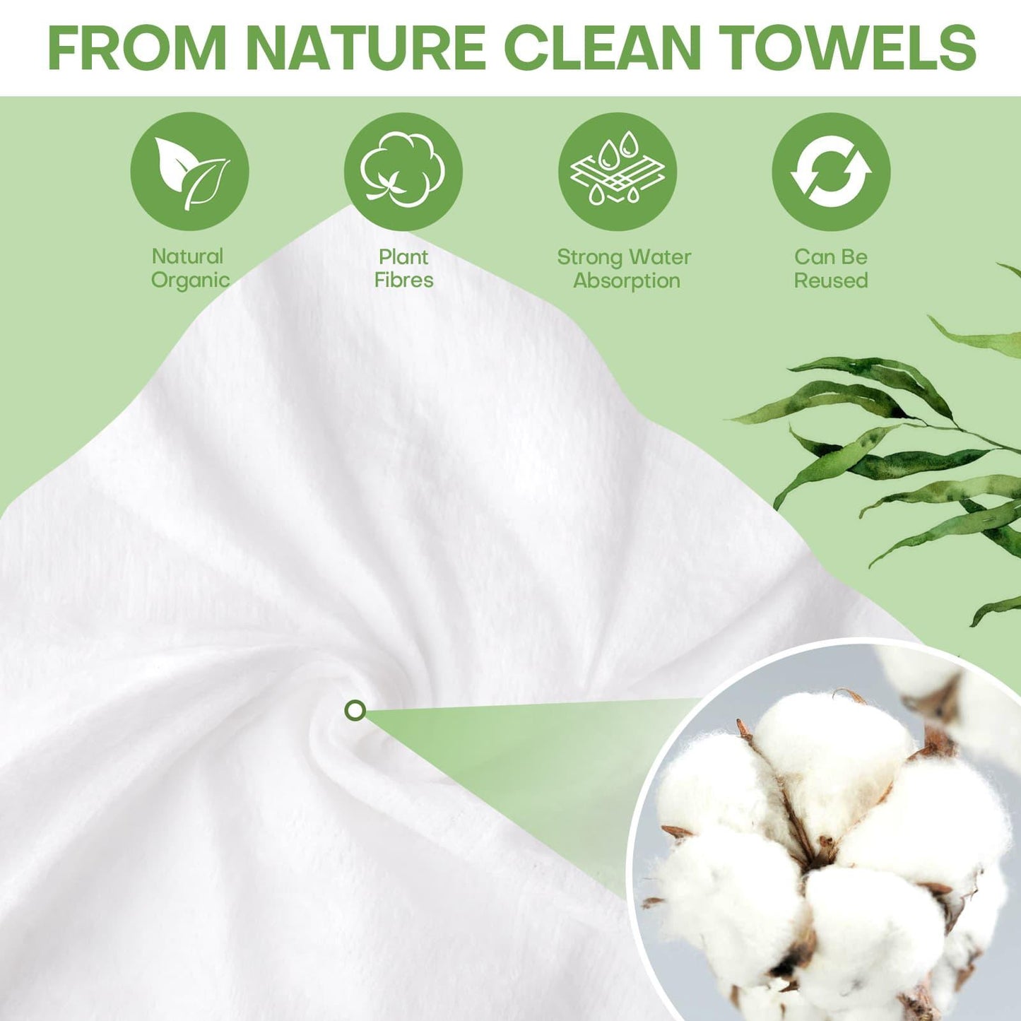 Compressed towels 100 pcs - Fancyou